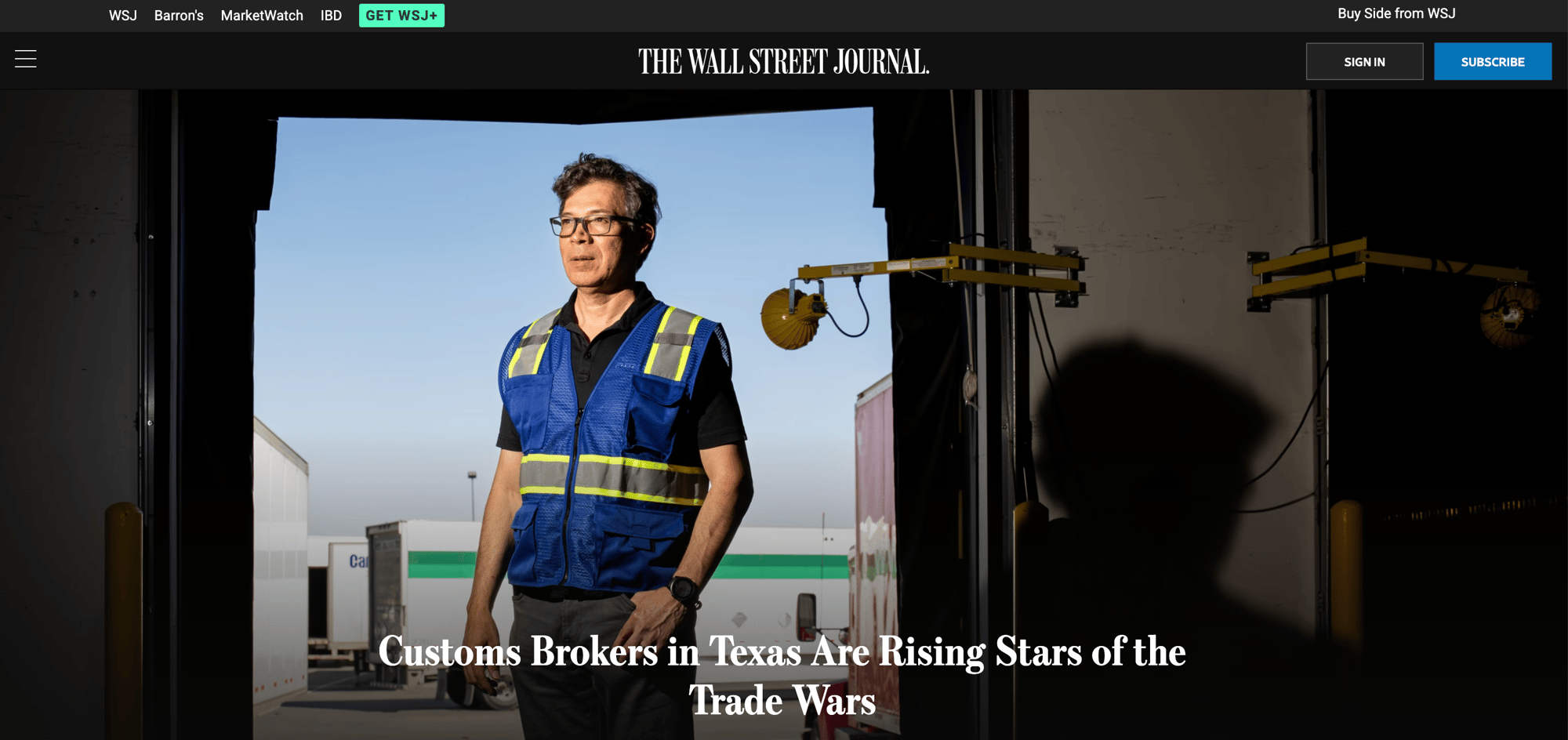 WSJ Article